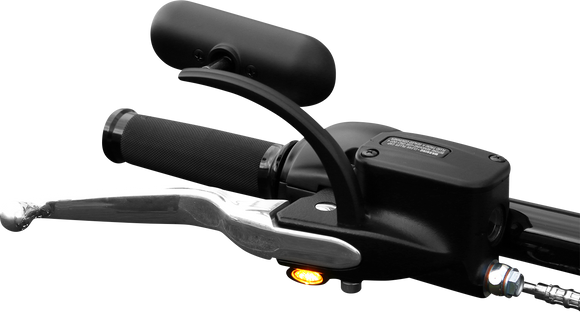 KODLIN USA Turn Signal w/ Running Light - Universal - Black K68510