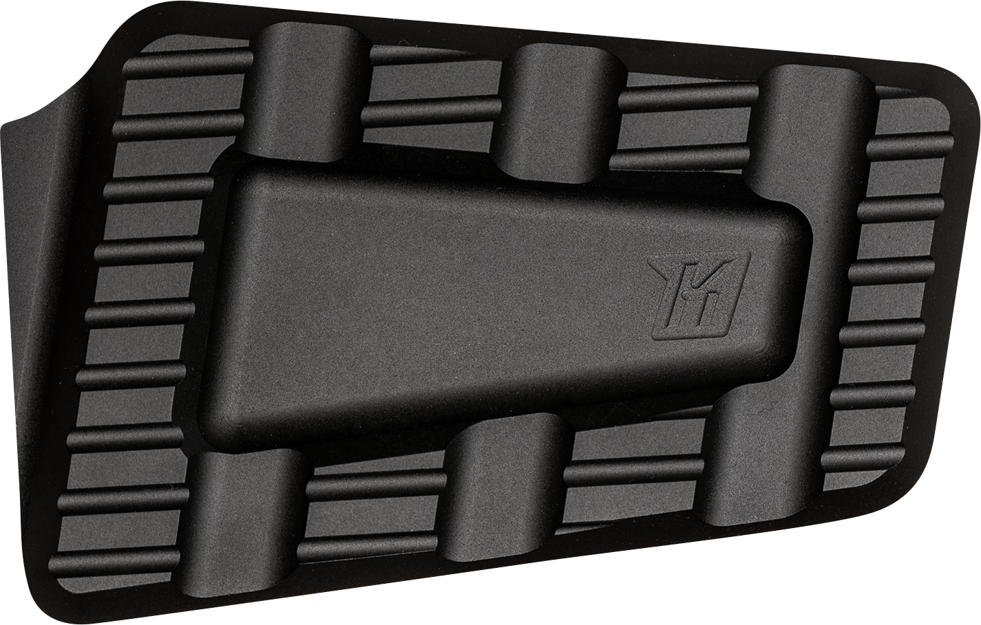KODLIN USA Trackboard Brake Pedal Pad - Aluminum - Black K73242