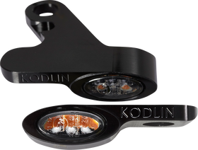 KODLIN USA LED 2-1 Front Turn Signal w/ Running Light - Black K68500