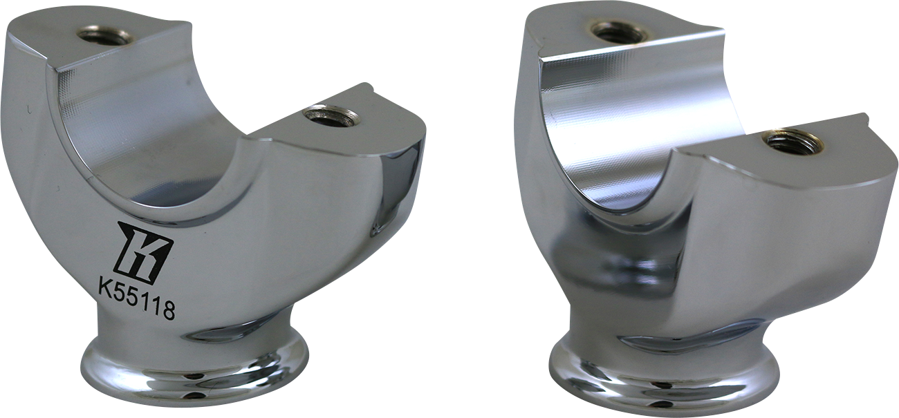 KODLIN USA Lower Risers - Chrome K55118