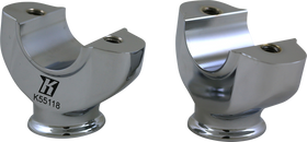 KODLIN USA Lower Risers - Chrome K55118