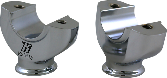 KODLIN USA Lower Risers - Chrome K55118