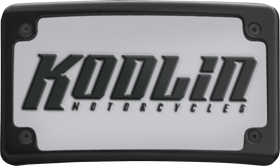 KODLIN USA License Plate Mount - Curved - Black KUS20100