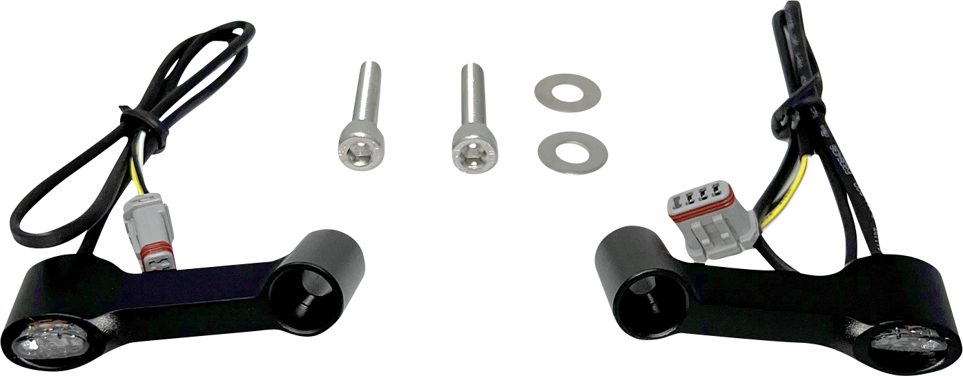 KODLIN USA Front Turn Signals - Sportster S - Black K68497