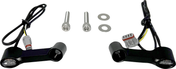 KODLIN USA Front Turn Signals - Sportster S - Black K68497