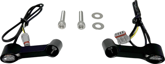 KODLIN USA Front Turn Signals - Sportster S - Black K68497