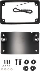 KODLIN USA License Plate Mount - Curved - Black KUS20100
