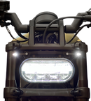 KODLIN USA Front Turn Signals - Sportster S - Black K68497