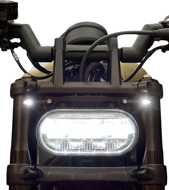 KODLIN USA Front Turn Signals - Sportster S - Black K68497