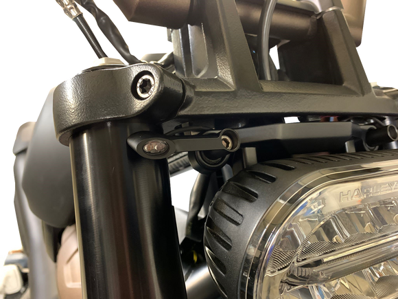 KODLIN USA Front Turn Signals - Sportster S - Black K68497