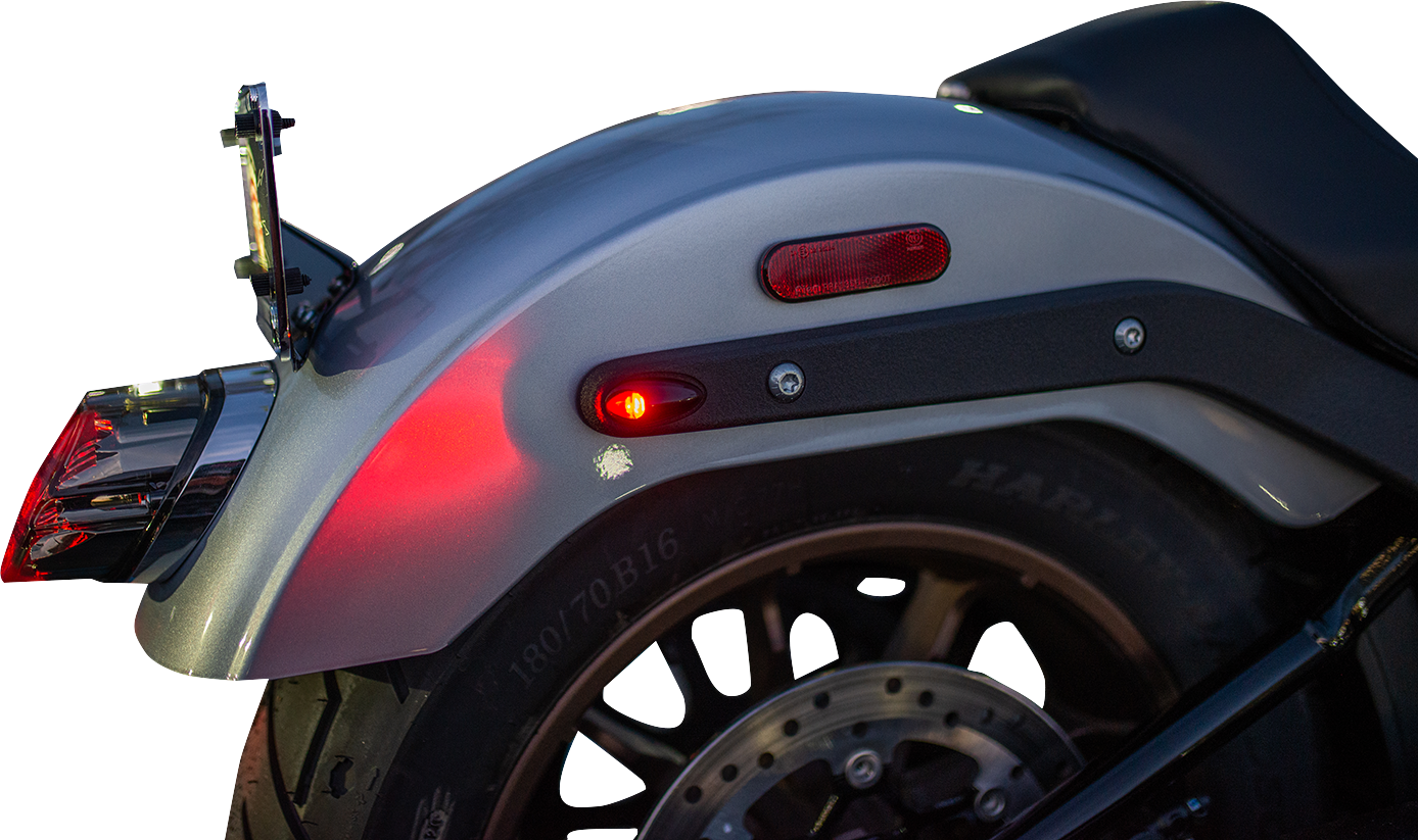KODLIN USA 3-1 Mini Fender Strut Indicator Lights - Black K68489