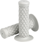 BILTWELL Thruster Bar Grips - 1" - White 6702-0201