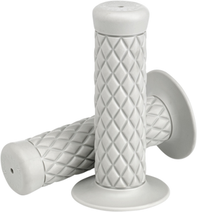 BILTWELL Thruster Bar Grips - 1" - White 6702-0201