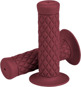 BILTWELL Thruster Bar Grips - 1" - Oxblood 6702-0301