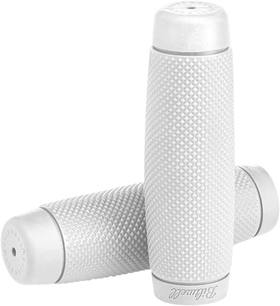 BILTWELL Recoil Bar Grips - 1" - White 6703-0201
