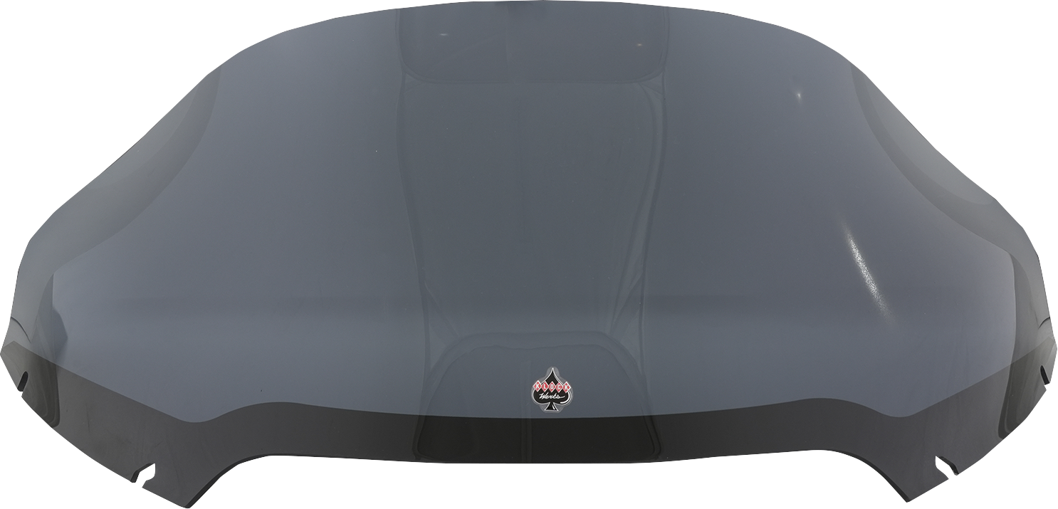 KLOCK WERKS Flare* Windshield - 10" - Dark Smoke - FLTR KWW-01-0622-DS