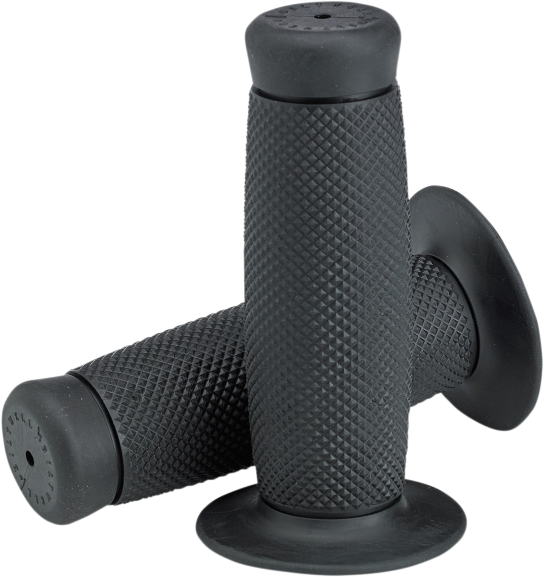 BILTWELL Renegade Bar Grips - 1" - Black 6704-0101