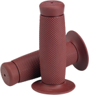 BILTWELL Renegade Bar Grips - 1" - Oxblood 6704-0301