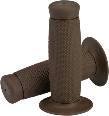 BILTWELL Renegade Bar Grips - 1" - Chocolate 6704-0401