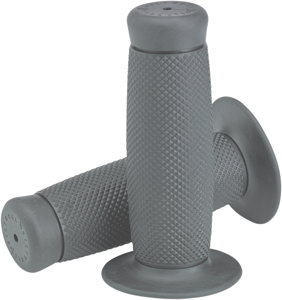 BILTWELL Renegade Bar Grips - 1" - Gray 6704-0501