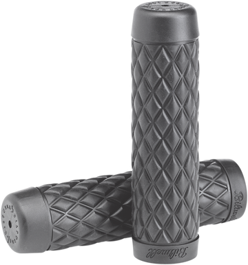 BILTWELL Torker Grips - 1" - Gray 6705-0501