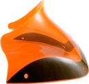 KLOCK WERKS Kolor Flare* Windshield - 8" - Orange Ice - FLTR KWW-01-0623