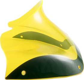 KLOCK WERKS Kolor Flare* Windshield - 8" - Yellow Ice - FLTR KWW-01-0624