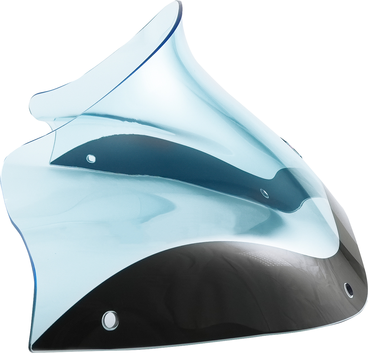 KLOCK WERKS Kolor Flare* Windshield - 8" - Blue Ice - FLTR KWW-01-0627