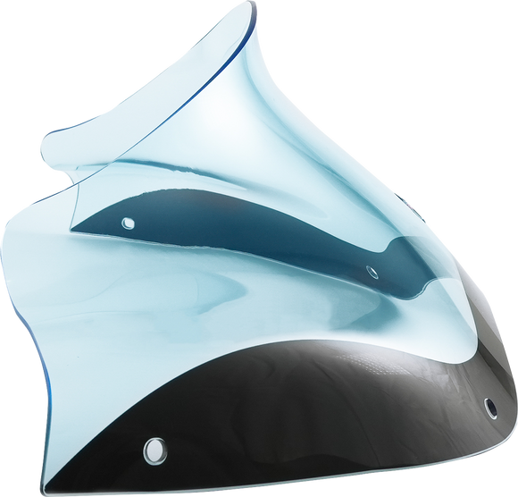 KLOCK WERKS Kolor Flare* Windshield - 8" - Blue Ice - FLTR KWW-01-0627