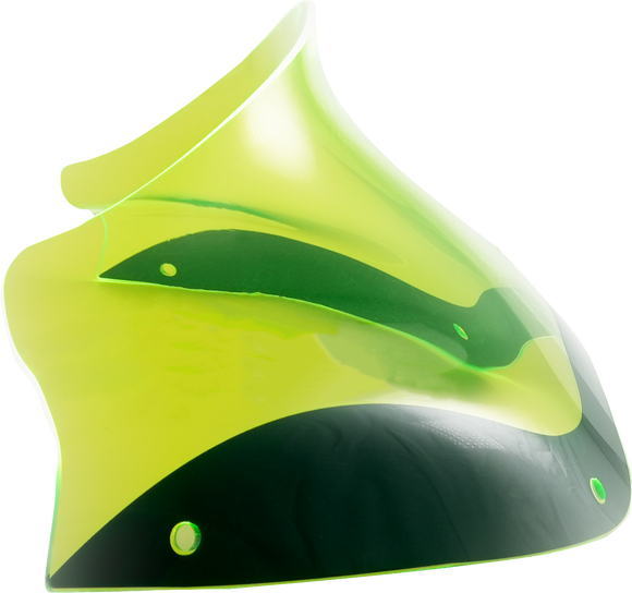 KLOCK WERKS Kolor Flare* Windshield - 8" - Green Ice - FLTR KWW-01-0626