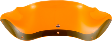 KLOCK WERKS Kolor Flare* Windshield - 8" - Orange Ice - FLTR KWW-01-0623