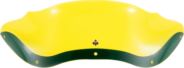 KLOCK WERKS Kolor Flare* Windshield - 8" - Yellow Ice - FLTR KWW-01-0624