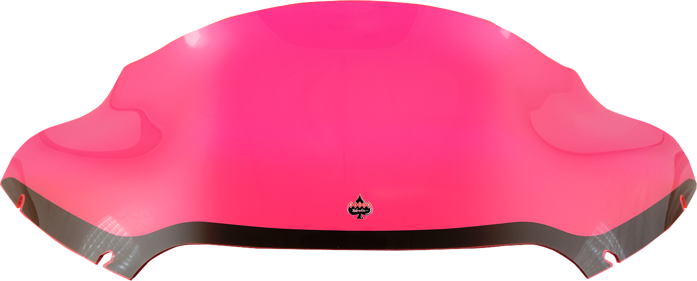 KLOCK WERKS Kolor Flare* Windshield - 9" - Pink Ice - FLTR KWW-01-0635