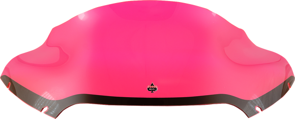 KLOCK WERKS Kolor Flare* Windshield - 9" - Pink Ice - FLTR KWW-01-0635