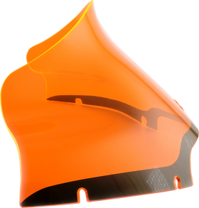 KLOCK WERKS Kolor Flare* Windshield - 9" - Orange Ice - FLTR KWW-01-0633