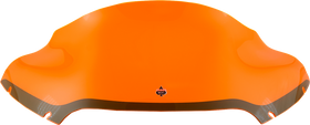 KLOCK WERKS Kolor Flare* Windshield - 9" - Orange Ice - FLTR KWW-01-0633