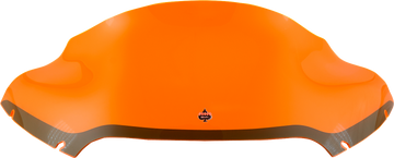 KLOCK WERKS Kolor Flare* Windshield - 9" - Orange Ice - FLTR KWW-01-0633