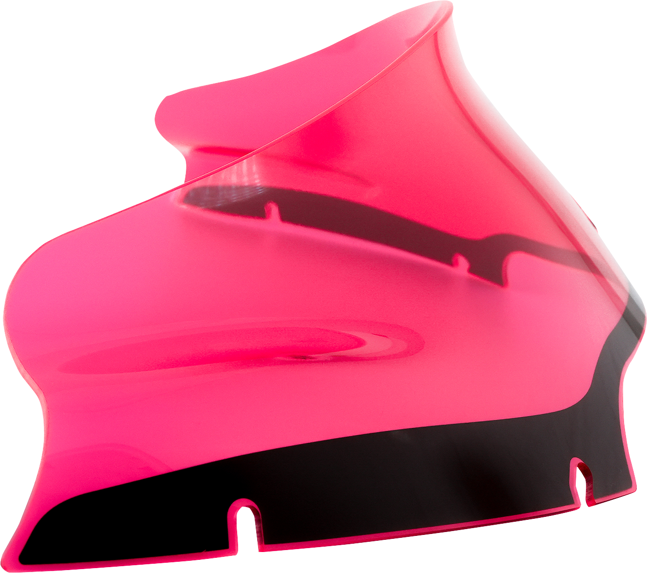 KLOCK WERKS Kolor Flare* Windshield - 6" - Pink Ice - FLTR KWW-01-0630