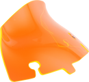 KLOCK WERKS Kolor Flare* Windshield - 4" - Orange Ice - FLH KWW-01-0648