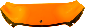 KLOCK WERKS Kolor Flare* Windshield - 6" - Orange Ice - FLTR KWW-01-0628