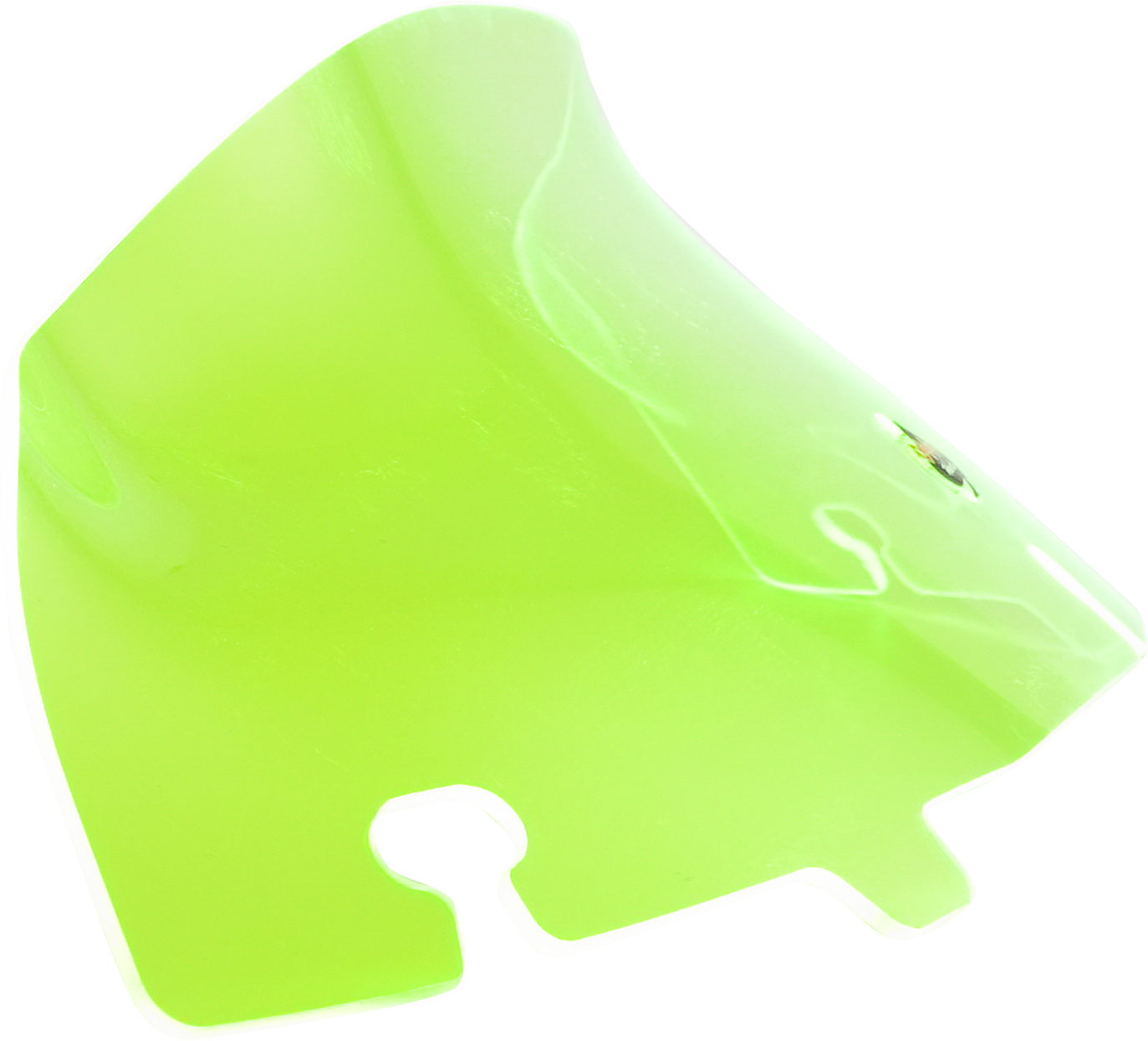 KLOCK WERKS Kolor Flare* Windshield - 4" - Green Ice - FLH KWW-01-0651