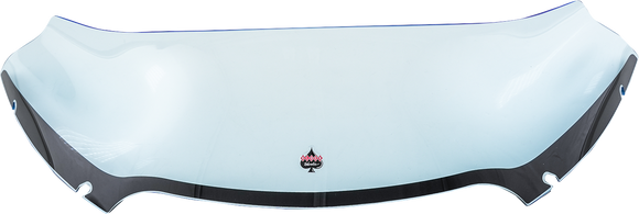 KLOCK WERKS Kolor Flare* Windshield - 6" - Blue Ice - FLTR KWW-01-0632