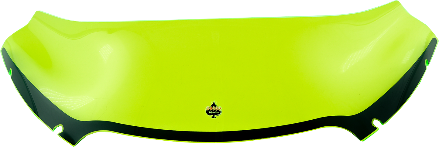 KLOCK WERKS Kolor Flare* Windshield - 6" - Green Ice - FLTR KWW-01-0631