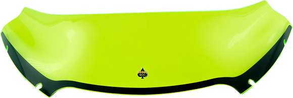 KLOCK WERKS Kolor Flare* Windshield - 6" - Green Ice - FLTR KWW-01-0631