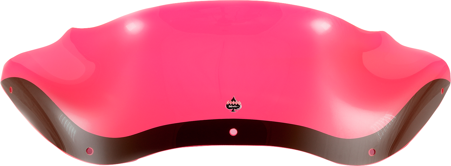 KLOCK WERKS Kolor Flare* Windshield - 8" - Pink Ice - FLTR KWW-01-0625