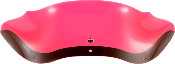 KLOCK WERKS Kolor Flare* Windshield - 8" - Pink Ice - FLTR KWW-01-0625