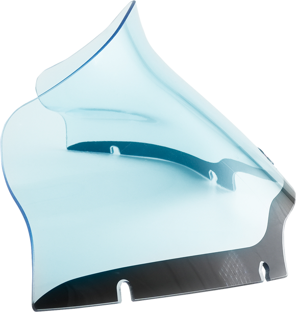 KLOCK WERKS Kolor Flare* Windshield - 9" - Blue Ice - FLTR KWW-01-0637