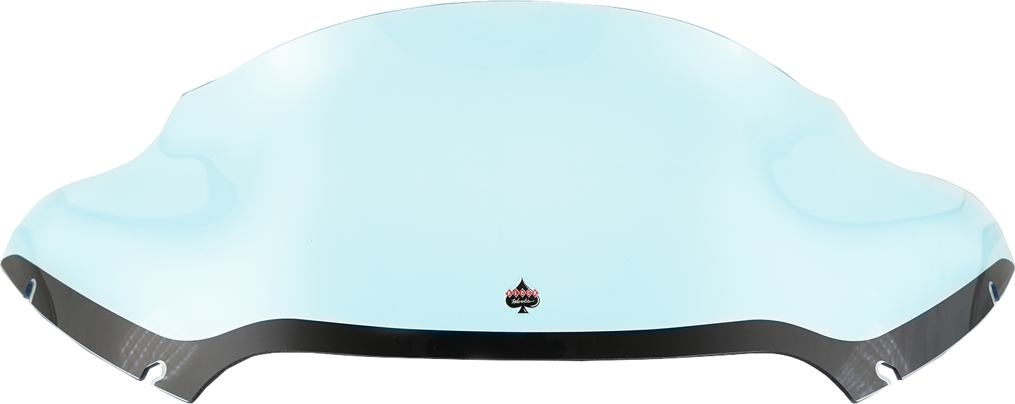 KLOCK WERKS Kolor Flare* Windshield - 9" - Blue Ice - FLTR KWW-01-0637