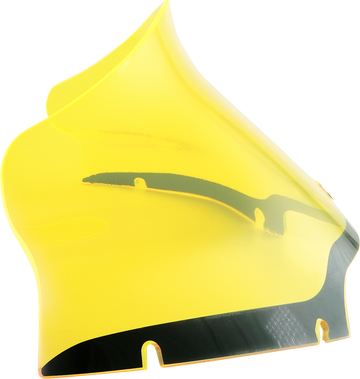 KLOCK WERKS Kolor Flare* Windshield - 9" - Yellow Ice - FLTR KWW-01-0634