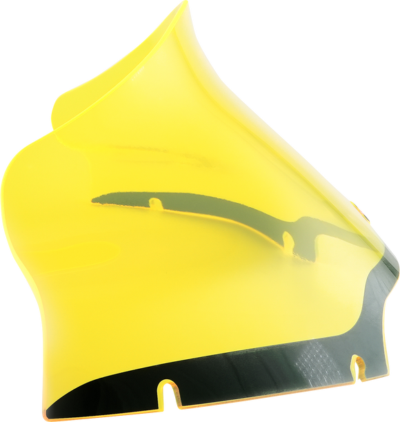 KLOCK WERKS Kolor Flare* Windshield - 9" - Yellow Ice - FLTR KWW-01-0634